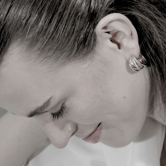 Joy Clear CZ Multi Hoop. Waterproof. 18K guld plating. Dansk Copenhagen