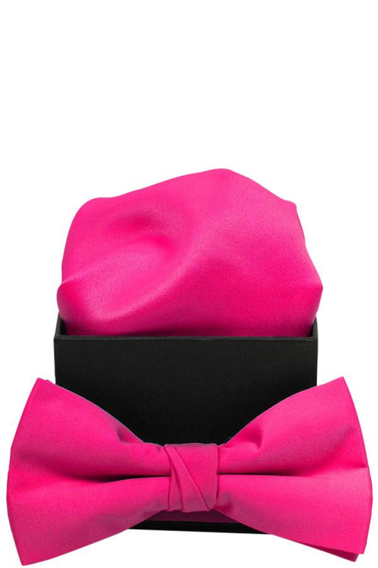 Spring Raspberry bow tie with decorative cloth. Raspberry red. Connexion Tie