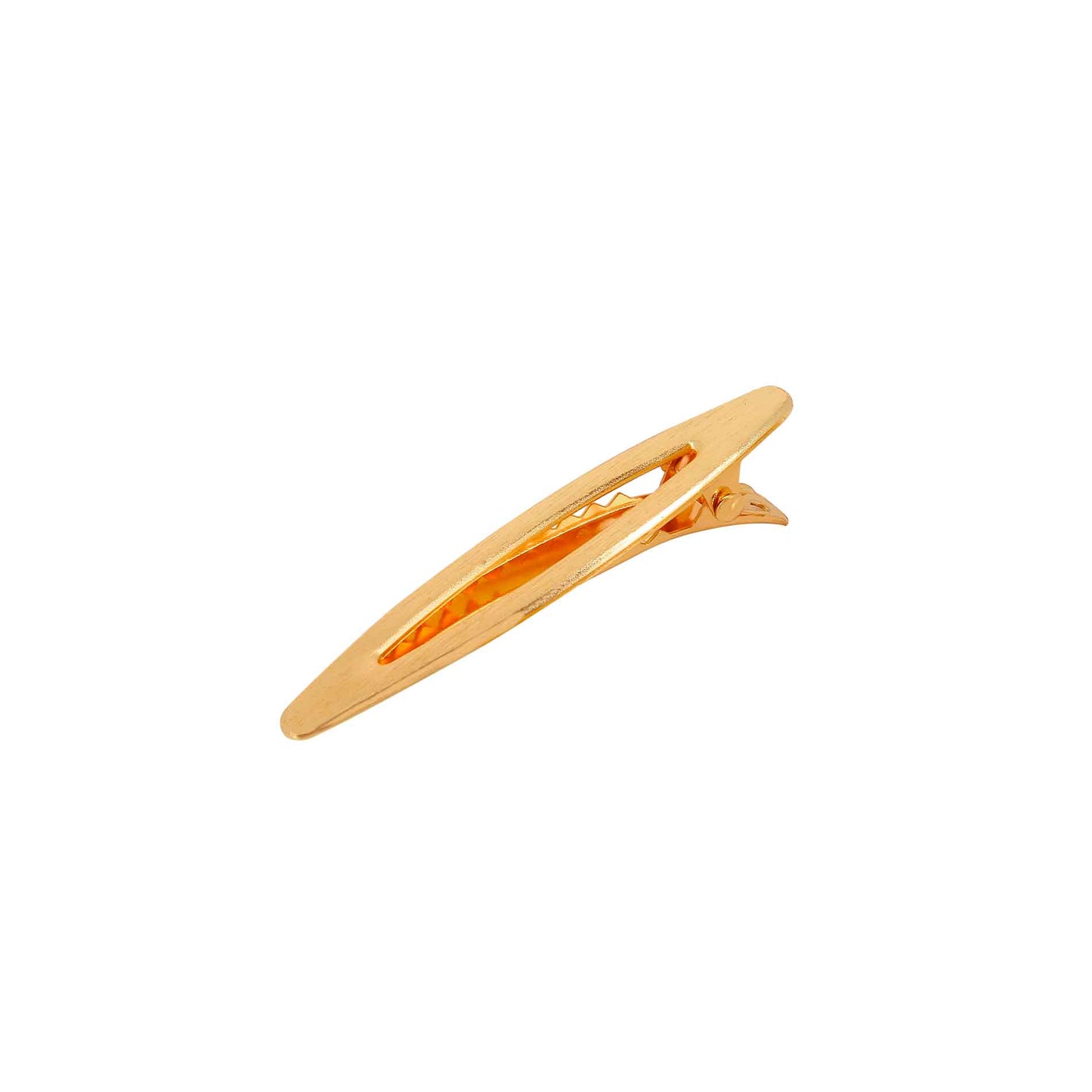 Slim Hair Clip. Hair clips. 14 carat gold plated. Danish Copenhagen