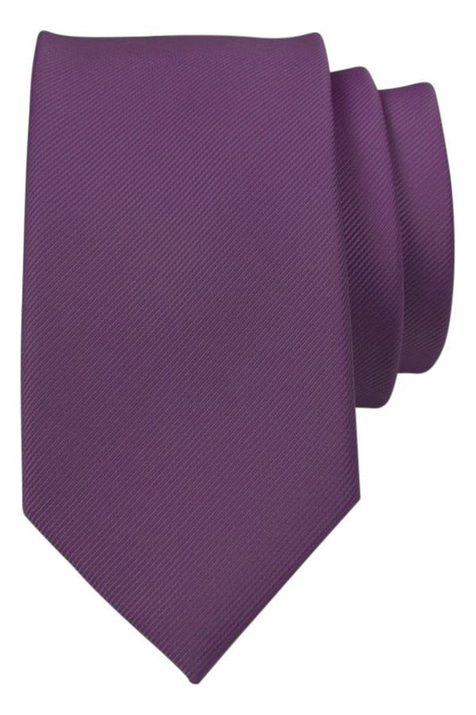 Purple tie. Purple. 100% silk. Connexion Tie