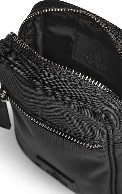 StateMBG Mini Crossbody Mobiltasker. Sort. Recycled polyester. Unisex. Markberg