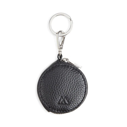 VernaMBG nøglering. Grain sort. Unisex. Læder. Markberg