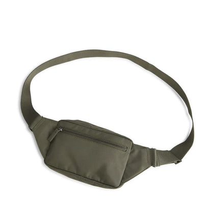 Sac ceinture DarlaMBG pour elle et lui. Monochrome vert olive. Markberg