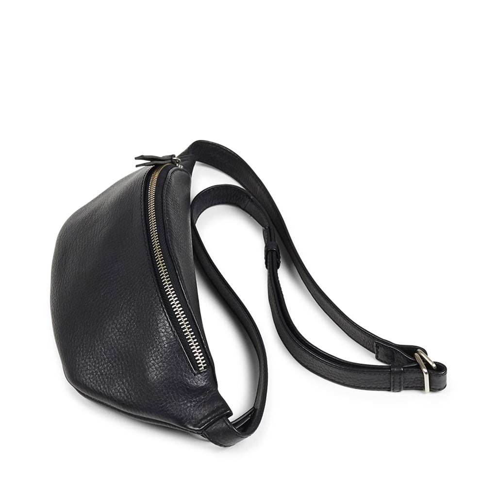 Bæltetaske. Pixie. Sort. Læder. Markberg