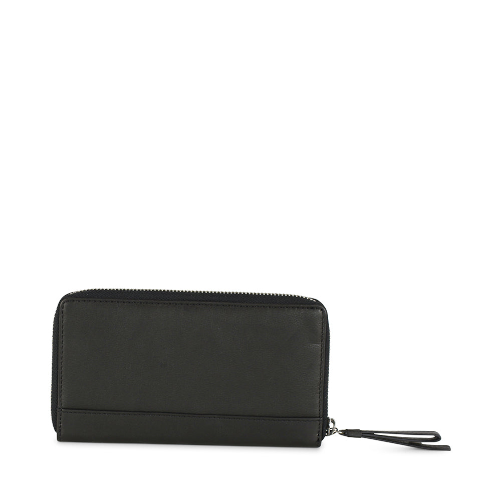 Pung GrithMBG Wallet. Læder. Sort . Markberg