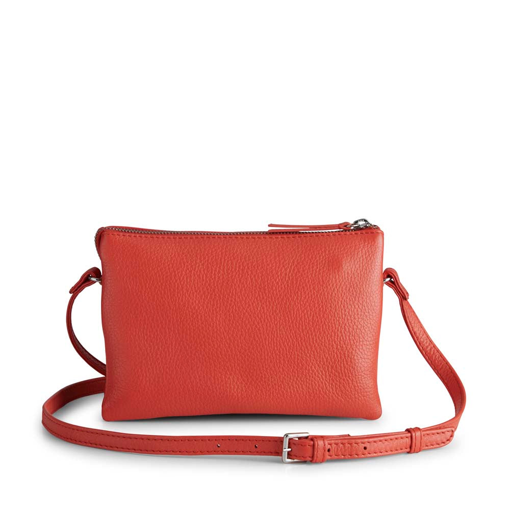Sac bandoulière VeraMBG. Grenadine. Cuir grainé. Markberg