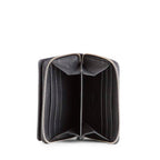 Brieftasche KaiaMBG Brieftasche. Ledernarbung. Schwarz. Markberg 