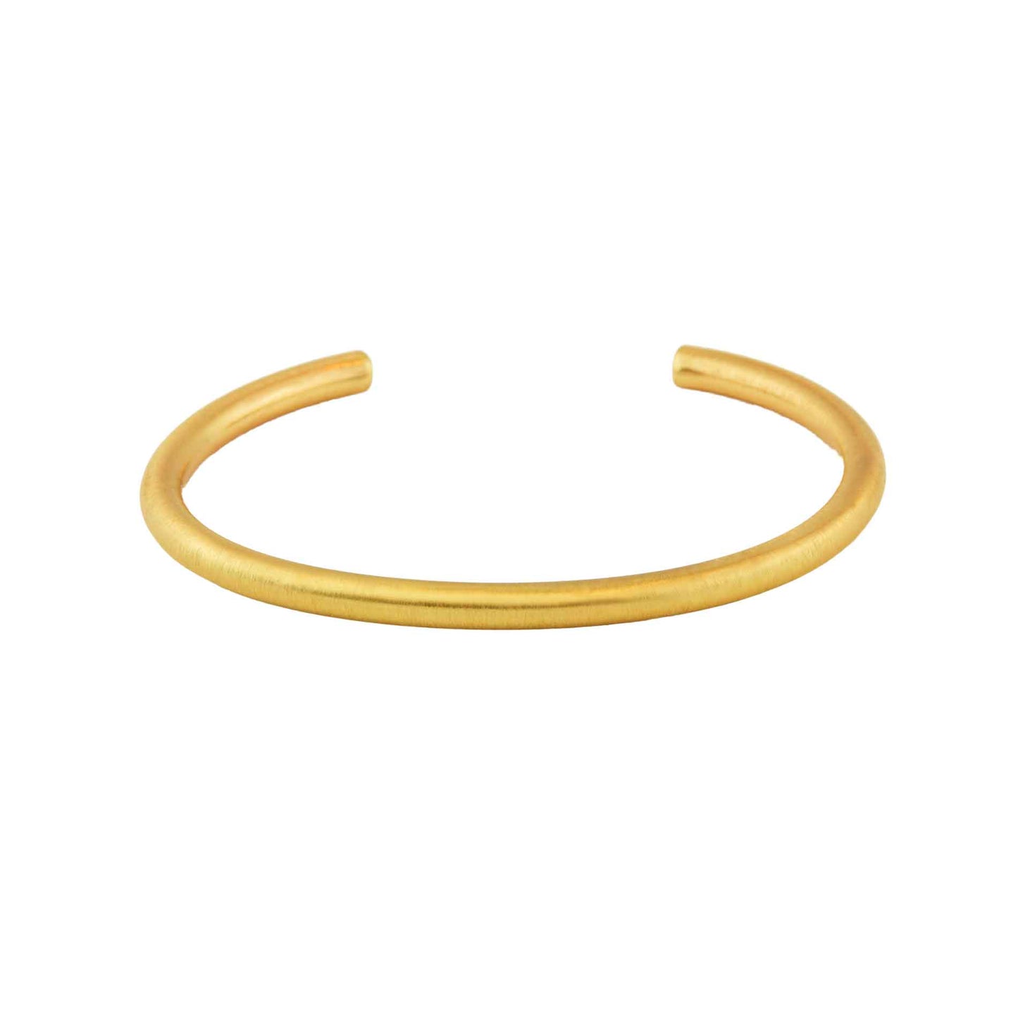 Infinity Open bangle bracelet. Gold plated. Danish Copenhagen