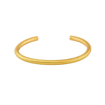 Infinity Open bangle bracelet. Gold plated. Danish Copenhagen