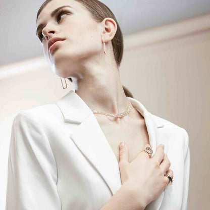 Infinity Double necklace. Gold plated. Danish Copenhagen