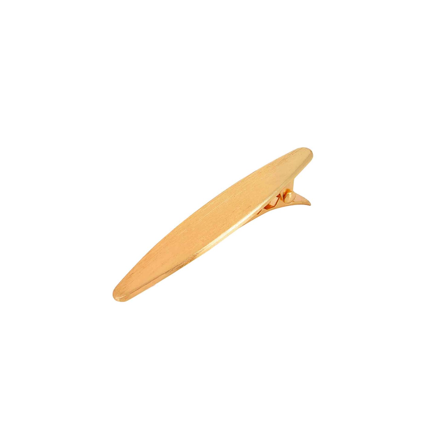 Hair Clip Slim Solid. Guldbelagt. Dansk Copenhagen