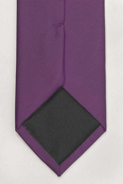 Purple tie. Purple. 100% silk. Connexion Tie